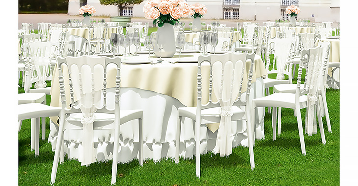 Banquet Resin Contract Patio Dining Furniture