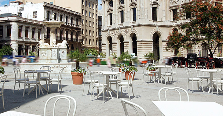 Cafe Resin Contract Patio Dining Furniture