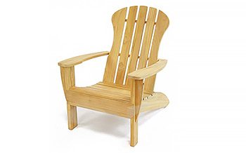 Adirondack Teak Commercial Patio Lounge Chair