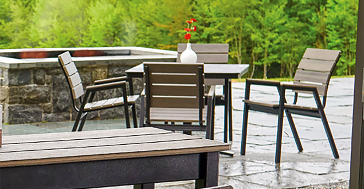 Ipanema Commercial Aluminum Patio Dining Furniture
