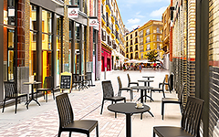 Contract Resin Dining Chairs