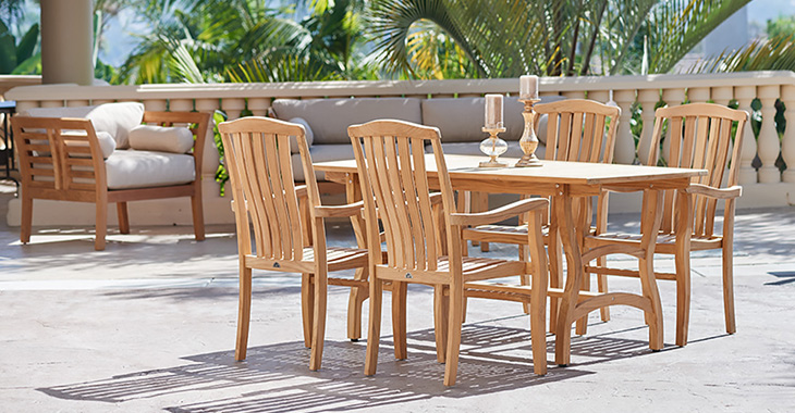 Montmarte High Quality Teak Outdoor Dining Furniture