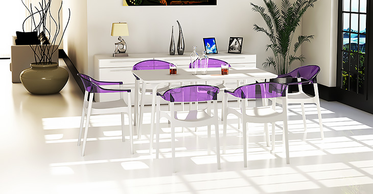 Parfait Resin Outdoor Restaurant Furniture