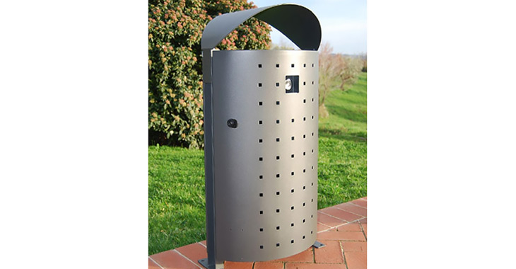 Commercial Patio Trash & Towel Bins, Bike Racks, Ash Trays