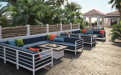 Aluminum Patio Sofas