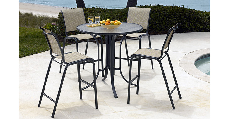 Aluminum Commercial Patio Bar Furniture